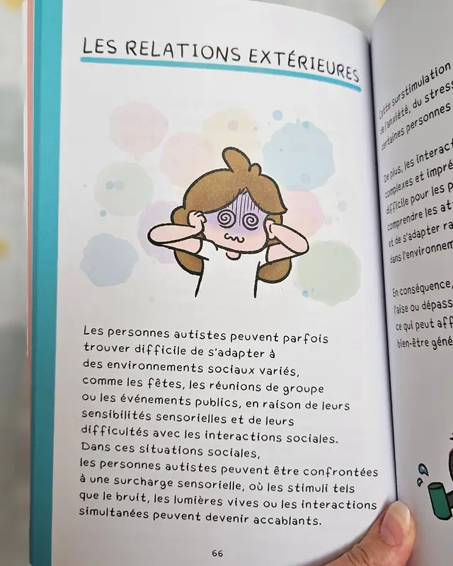Page intérieure de la BD sur les relations extérieures